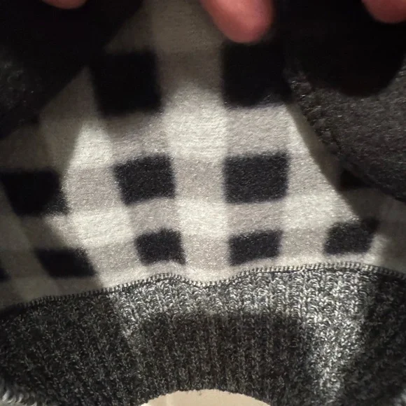 Mens Gioberti Gray Full Zip Quilted Sweater Jacket Size L - Picture 7 of 14